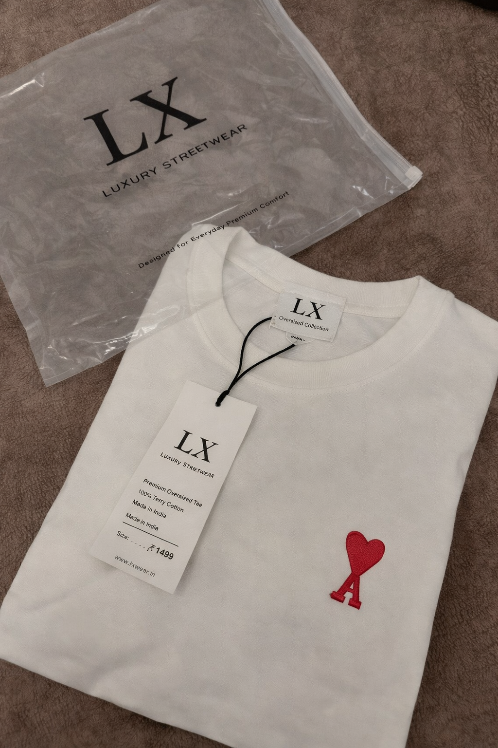 Unisex Terry Oversized Tee